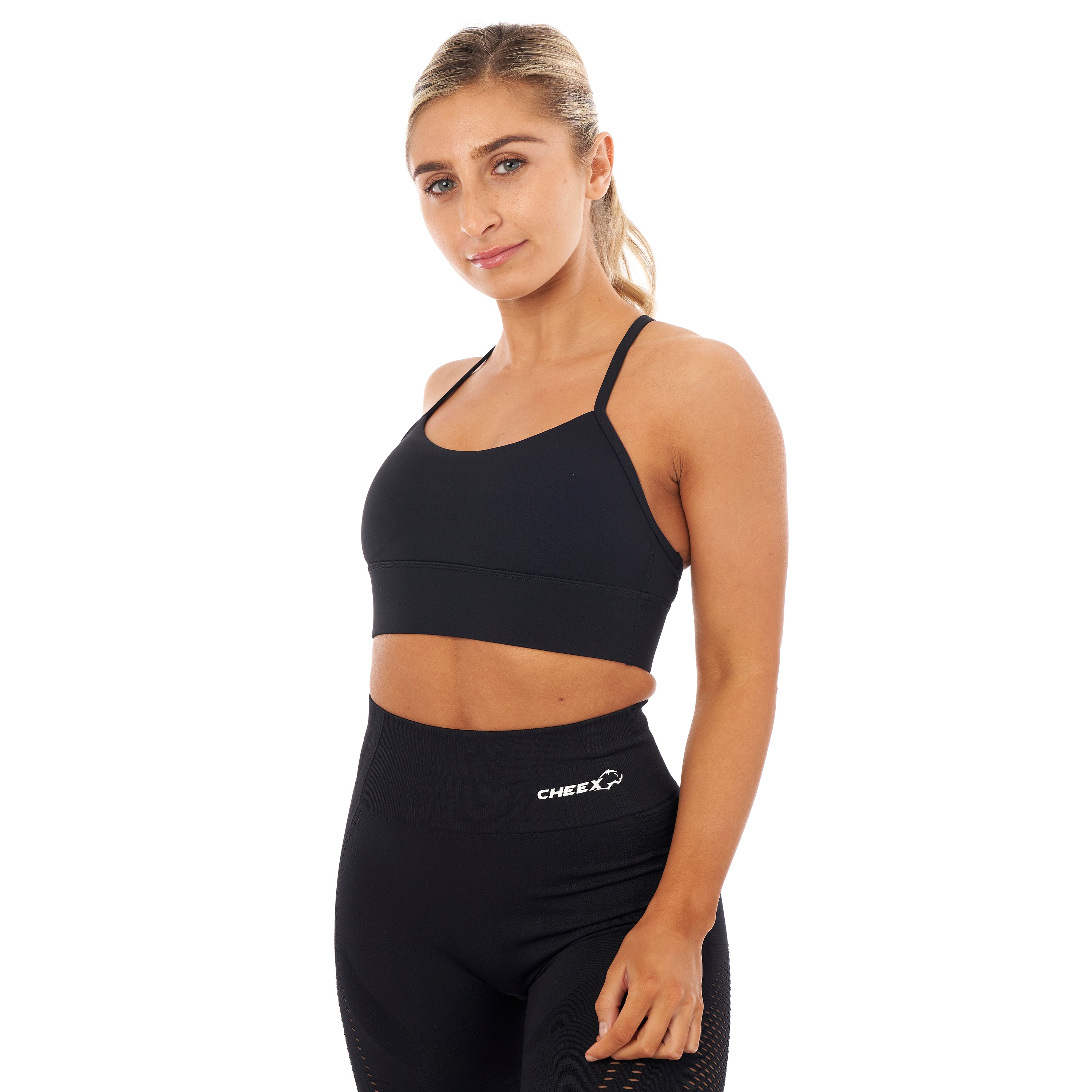 Thrive Sports Bra (Pacific Blue) – Cheexwear